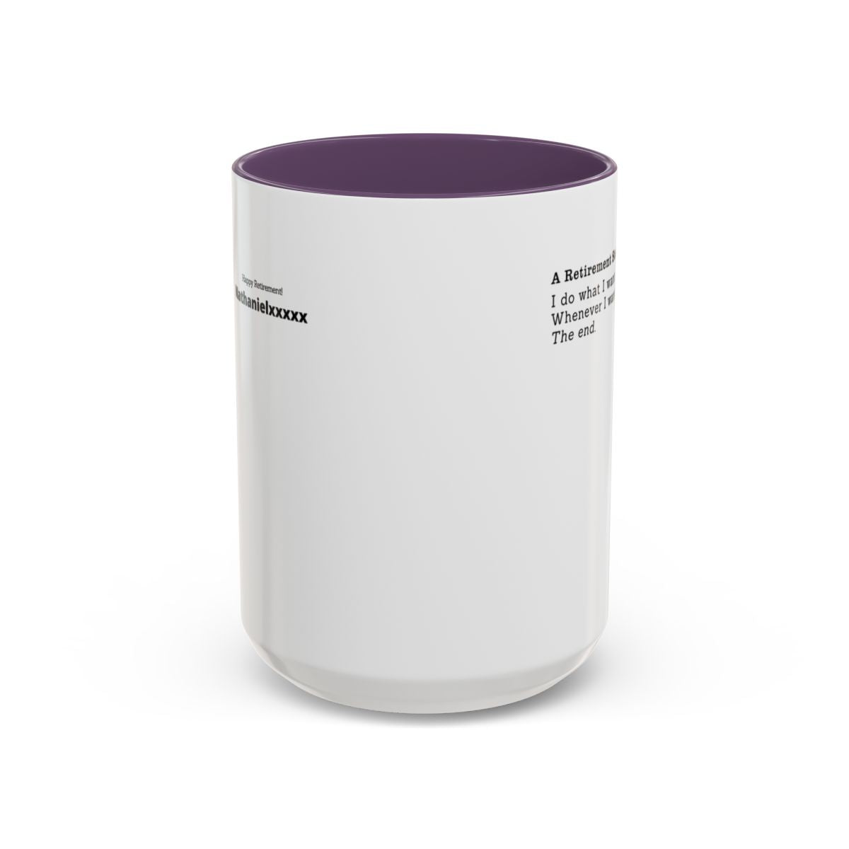 A Retirement Story Personalized Mug