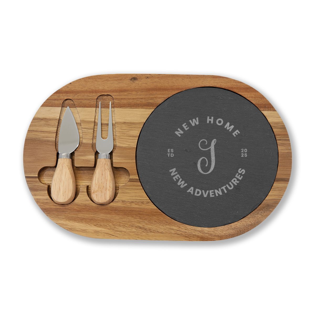 Custom Charcuterie Board - New Home, New Adventures