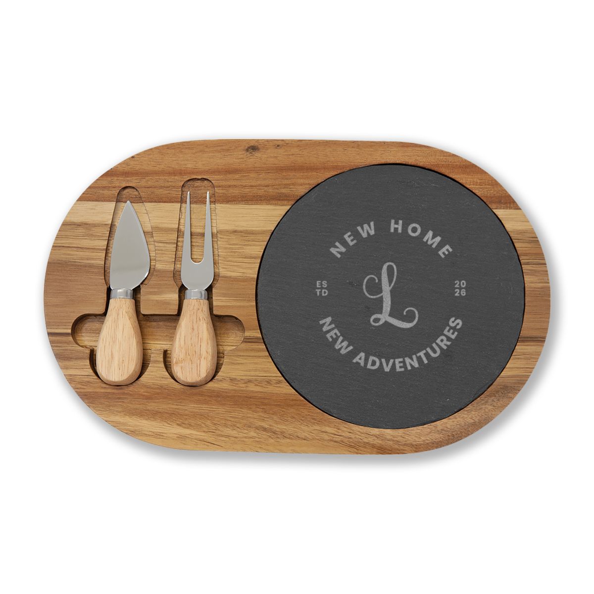 Custom Charcuterie Board - New Home, New Adventures