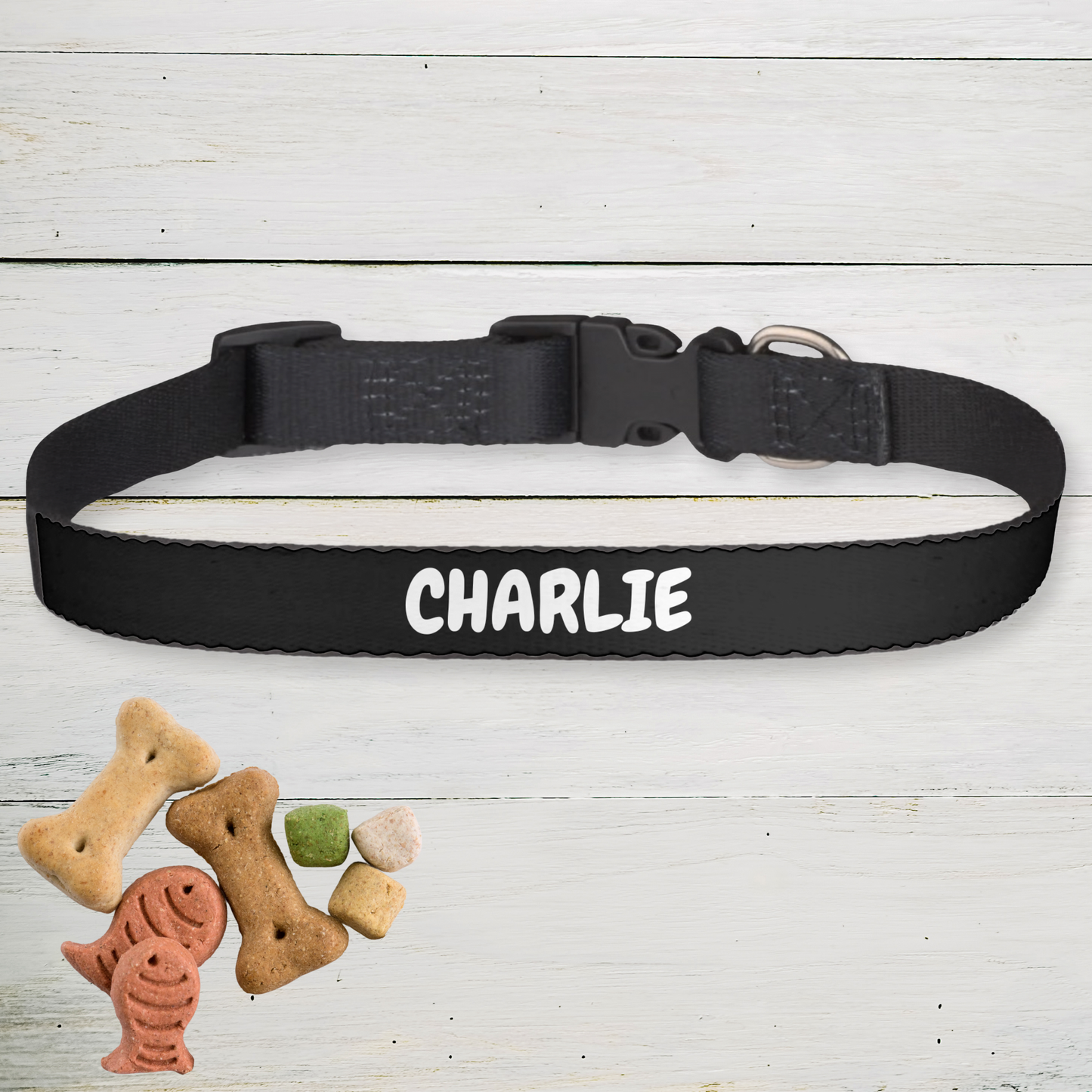 Clip-on Pet Collar - Black