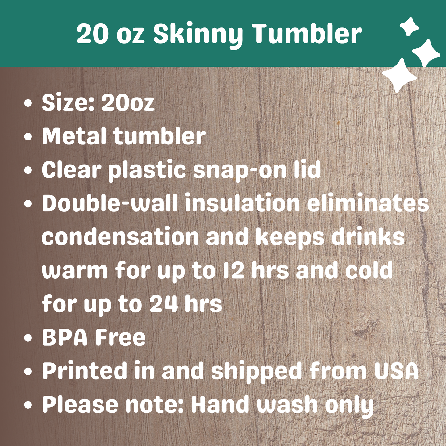 Skinny Tumbler with Straw - Red, White & Blue 2025