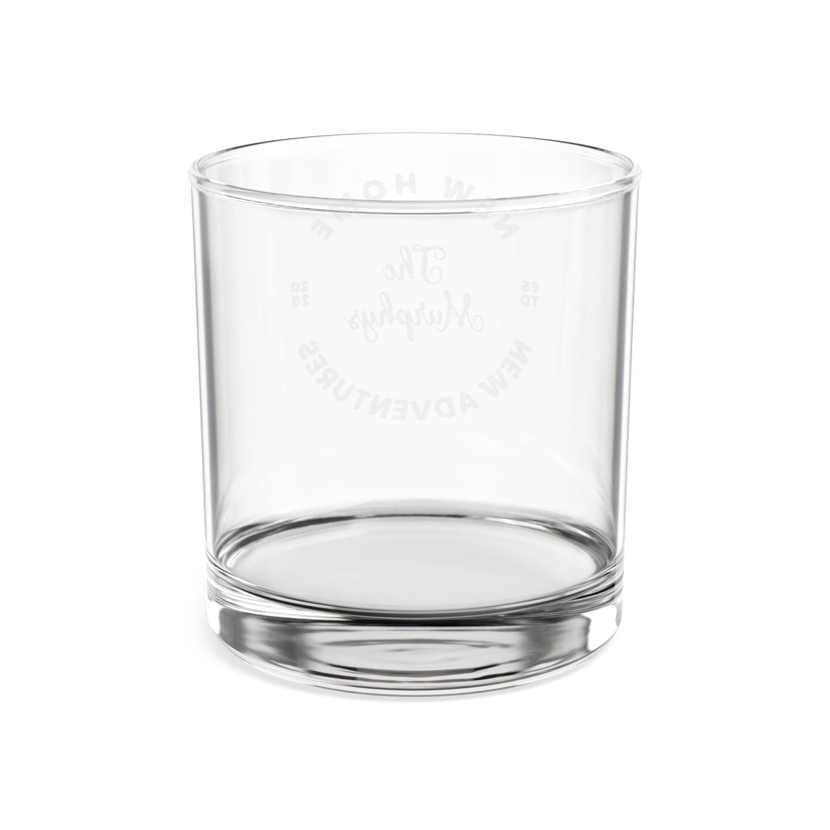 Custom Engraved Whiskey Glass - New Home New Adventures